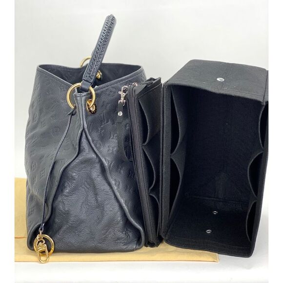 Pre Loved louis vuitton Women blue | blue Tote Bags - Picture 4 of 8